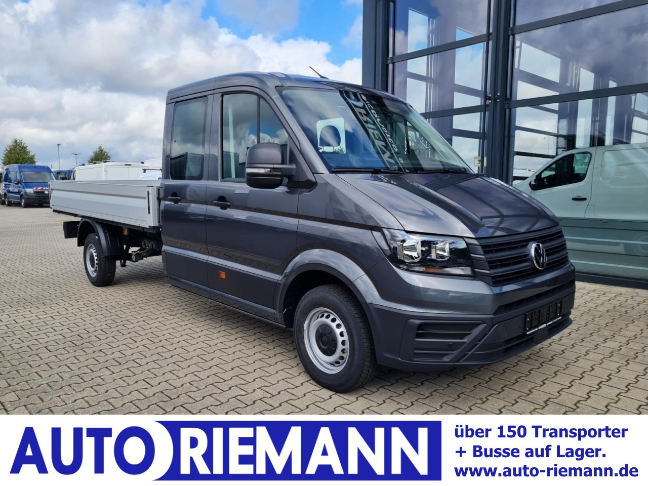 Volkswagen Crafter 35 Doka Pritsche MAXI L4 KLIMA TEMPOMAT - Open body delivery van, Combi van: picture 1 Volkswagen Crafter 35 Doka Pritsche MAXI L4 KLIMA TEMPOMAT - Open body delivery van, Combi van: picture 1