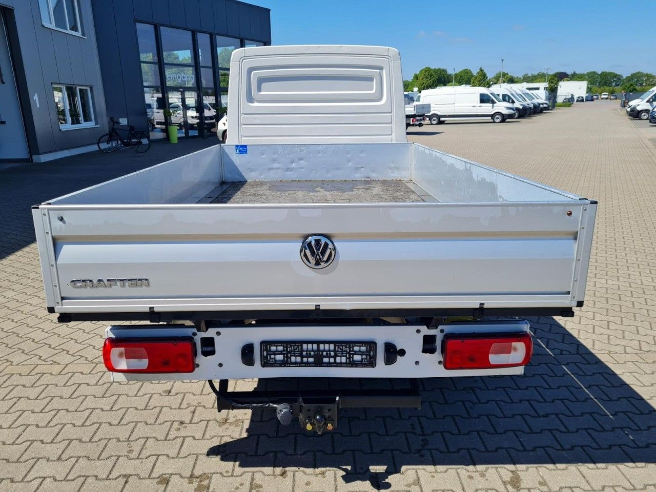 Open body delivery van, Combi van Volkswagen Crafter 35 Doka TDI Lang AHK KLIMA: picture 18