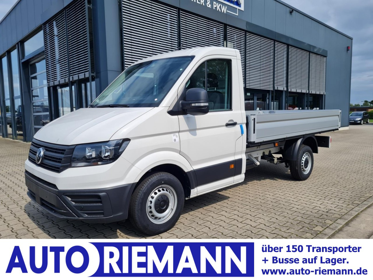 Volkswagen Crafter 35 Pritsche TDi MR L3 KLIMA TEMPOMAT - Open body delivery van: picture 1 Volkswagen Crafter 35 Pritsche TDi MR L3 KLIMA TEMPOMAT - Open body delivery van: picture 1