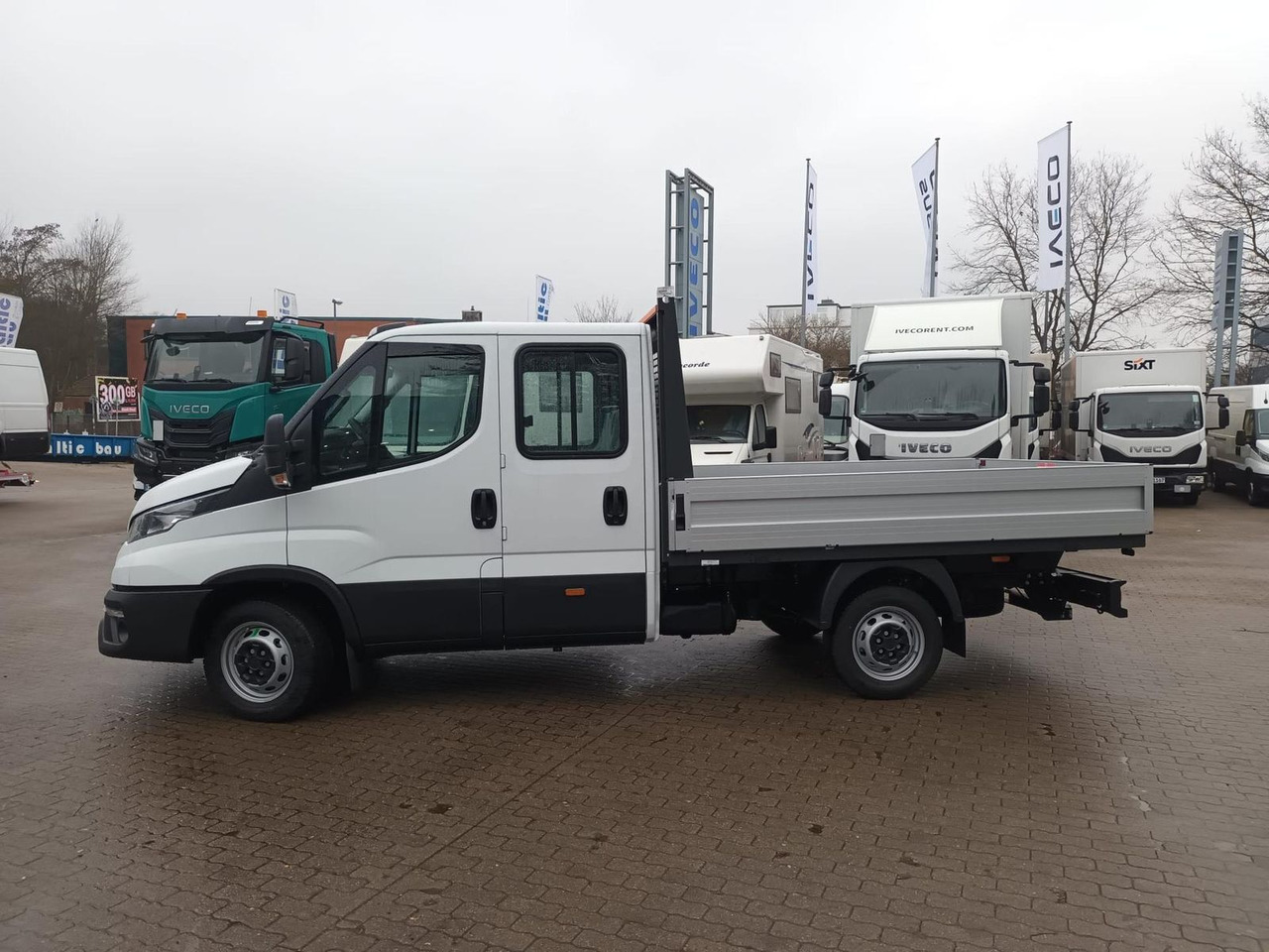 Iveco Daily 35S16H3.0Y Doka *Pritsche*KLIMA*AHK* 11... - Open body delivery van, Combi van: picture 2 Iveco Daily 35S16H3.0Y Doka *Pritsche*KLIMA*AHK* 11... - Open body delivery van, Combi van: picture 2