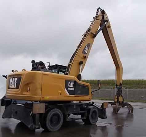 Caterpillar MH3024 – Material handler / Umschlagbagger - Excavator: picture 1 Caterpillar MH3024 – Material handler / Umschlagbagger - Excavator: picture 1