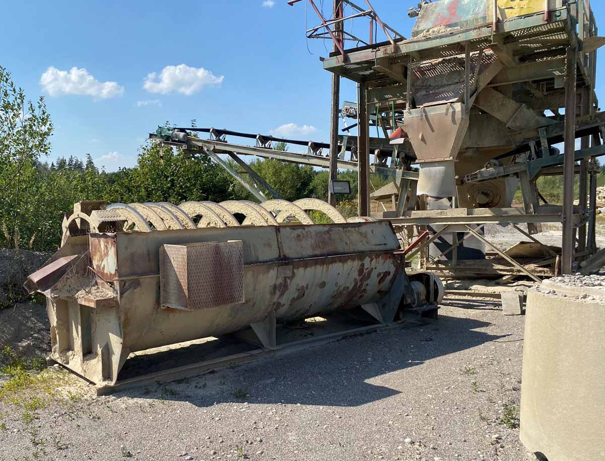 Gravel washing plant / Kies-Waschanlage - Screener: picture 2 Gravel washing plant / Kies-Waschanlage - Screener: picture 2