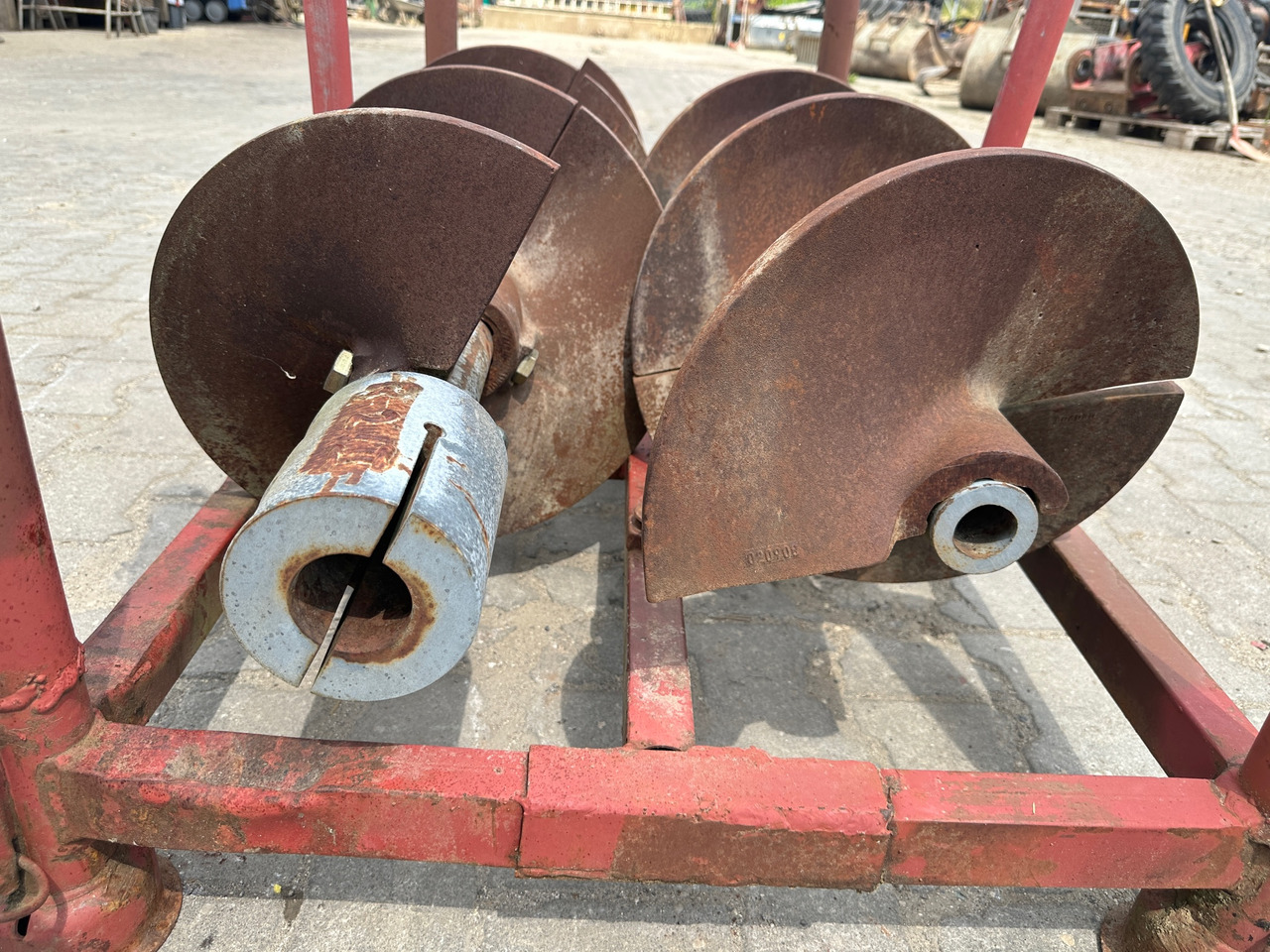 Asphaltförderschnecken Verlängerungen Fertiger - Auger: picture 4 Asphaltförderschnecken Verlängerungen Fertiger - Auger: picture 4