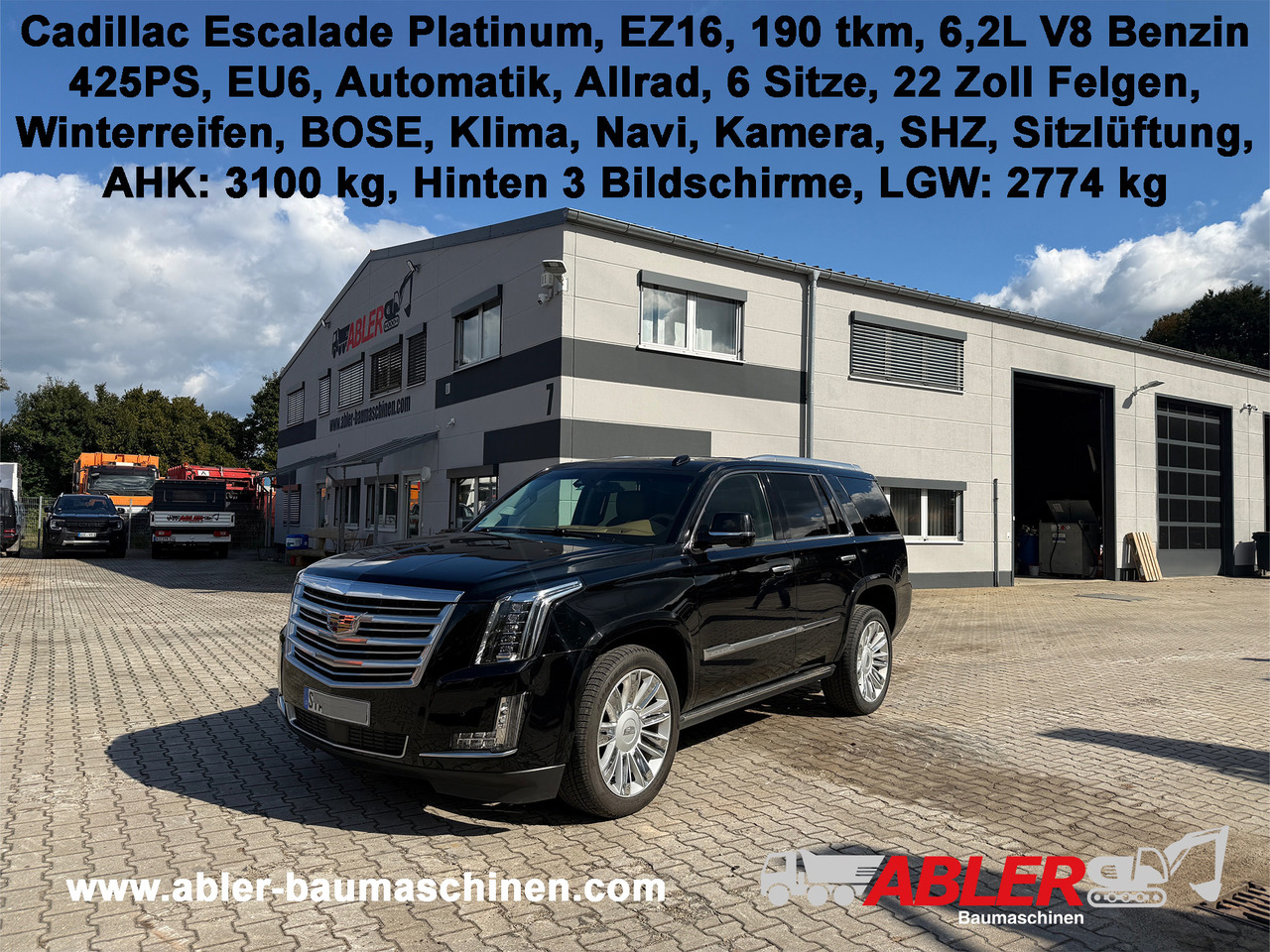 Cadillac Escalade Platinum VOLL - Car: picture 1 Cadillac Escalade Platinum VOLL - Car: picture 1