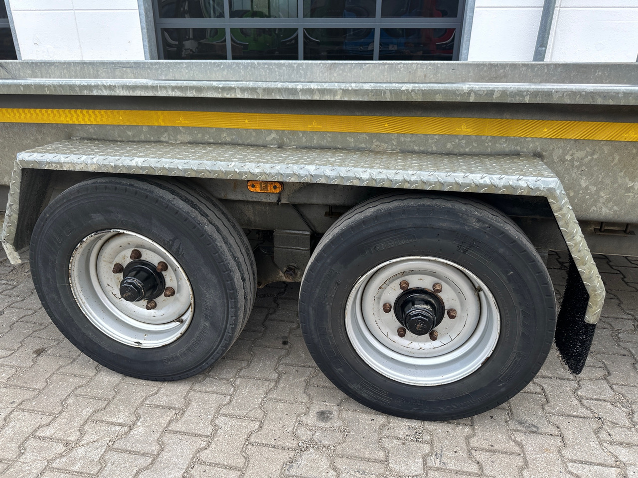 Low loader trailer Demmler Tandem-Tiefladeranhänger Fräsenanhänger: picture 16