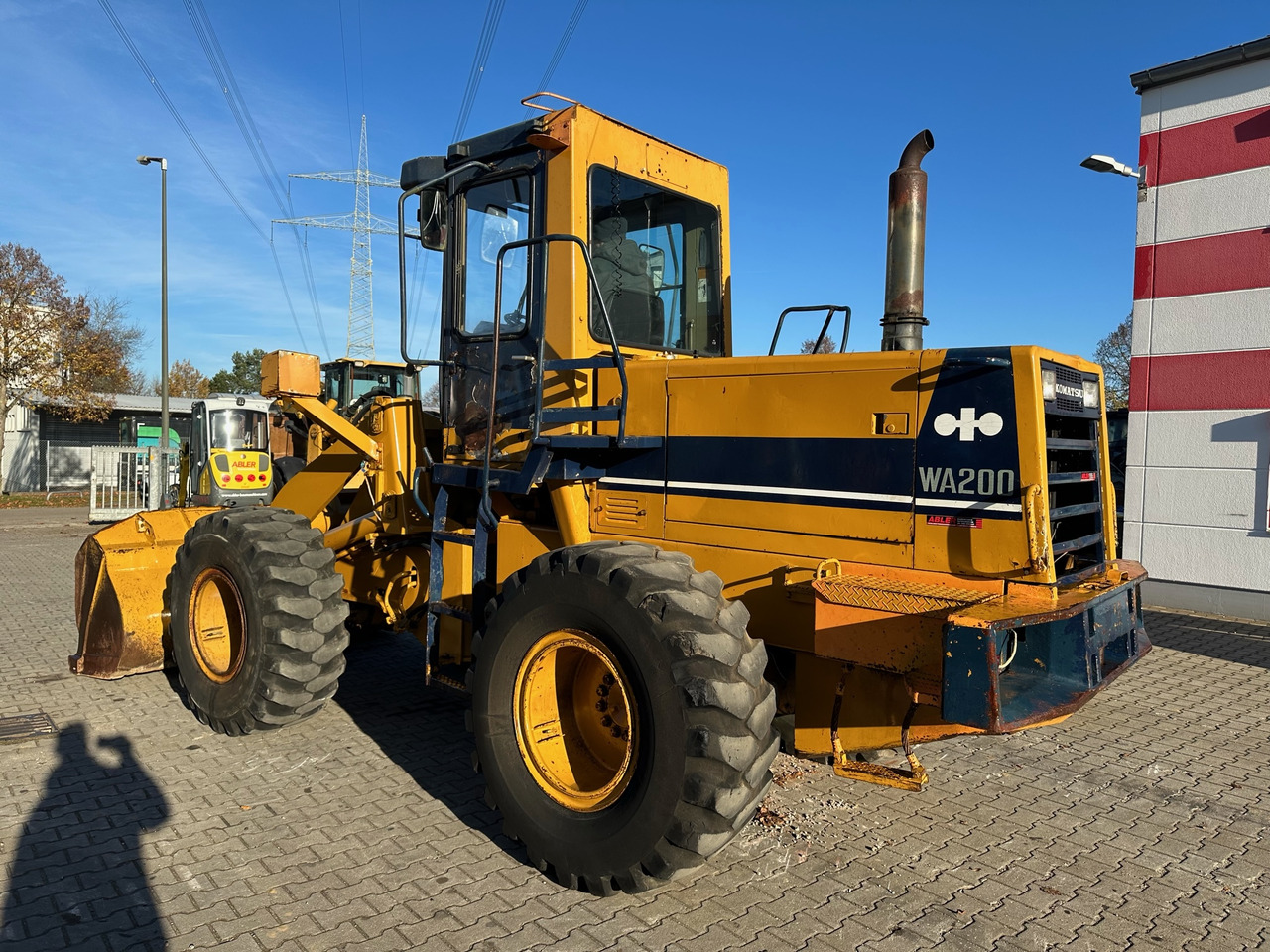 Komatsu WA200 Radlader - Wheel loader: picture 5 Komatsu WA200 Radlader - Wheel loader: picture 5