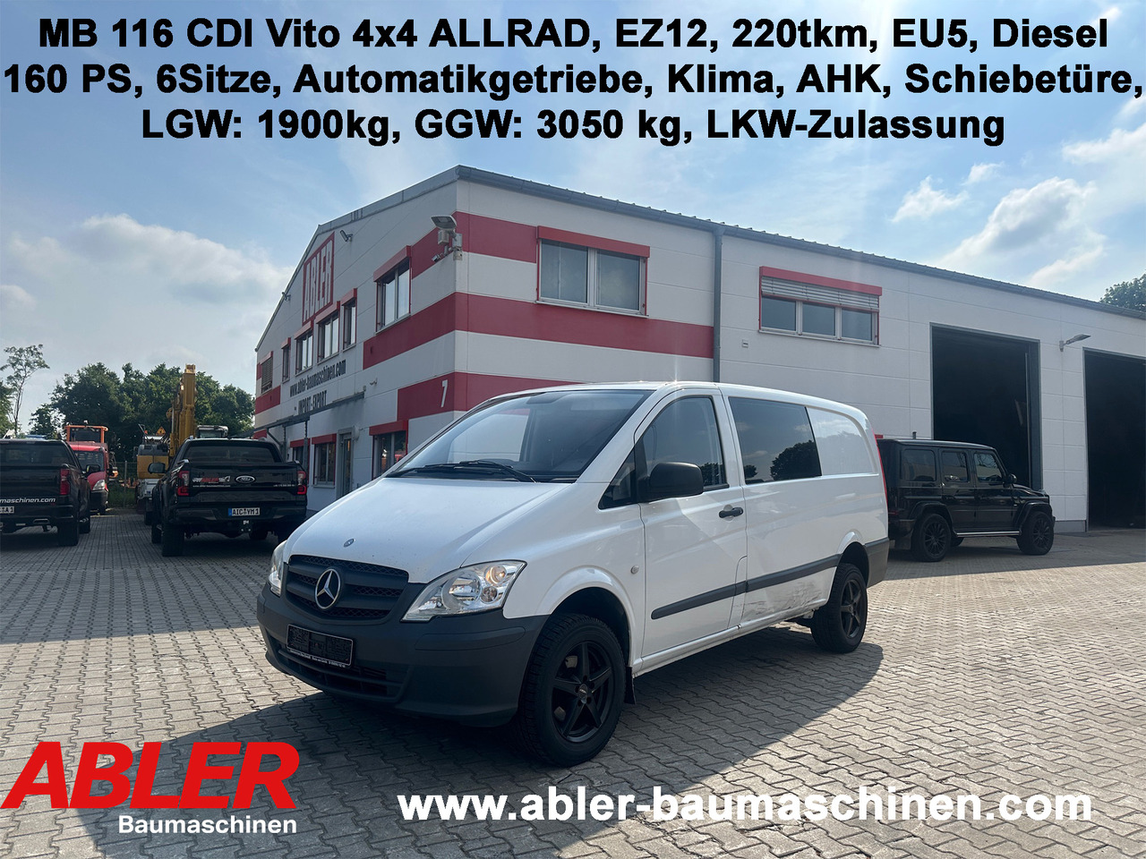 Mercedes-Benz 116 CDI Vito 4x4 Allrad - Car: picture 1 Mercedes-Benz 116 CDI Vito 4x4 Allrad - Car: picture 1