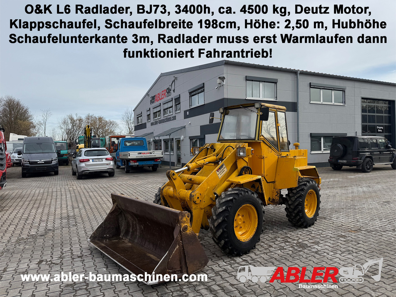 O&K L6 Radlader - Wheel loader: picture 1 O&K L6 Radlader - Wheel loader: picture 1
