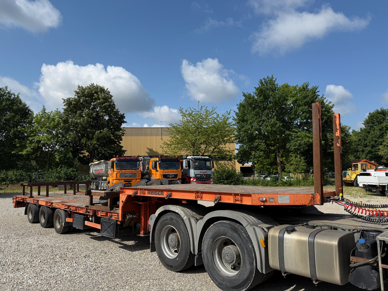 Reisch RPTS 35/24 Tieflader Auflieger - Low loader trailer: picture 3 Reisch RPTS 35/24 Tieflader Auflieger - Low loader trailer: picture 3