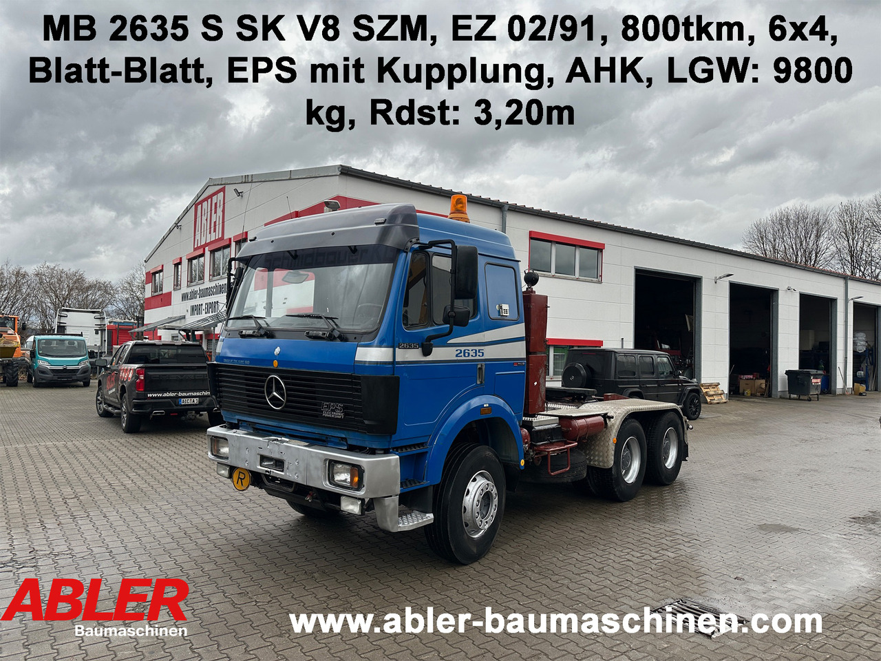 Mercedes-Benz 2635 S SK SZM 6x4 - Tractor unit: picture 1 Mercedes-Benz 2635 S SK SZM 6x4 - Tractor unit: picture 1