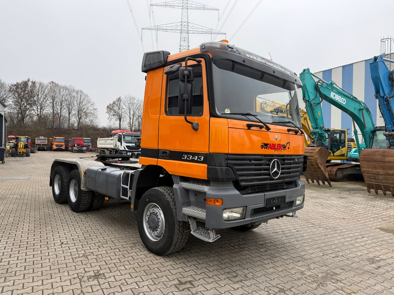 Mercedes-Benz 3343 Actros MP1 SZM 6x6 Klima - Tractor unit: picture 3 Mercedes-Benz 3343 Actros MP1 SZM 6x6 Klima - Tractor unit: picture 3