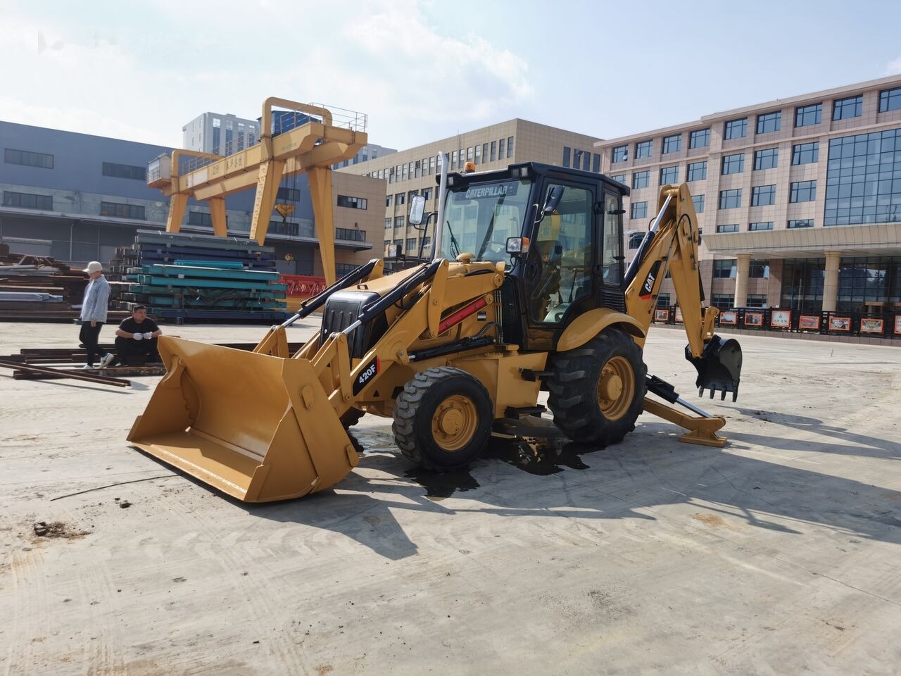 Caterpillar Original UK 420F2 IT - Backhoe loader: picture 2 Caterpillar Original UK 420F2 IT - Backhoe loader: picture 2