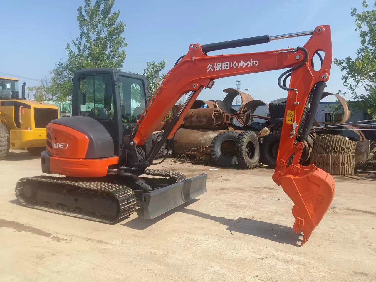 KUBOTA KX163 - Mini excavator: picture 1 KUBOTA KX163 - Mini excavator: picture 1