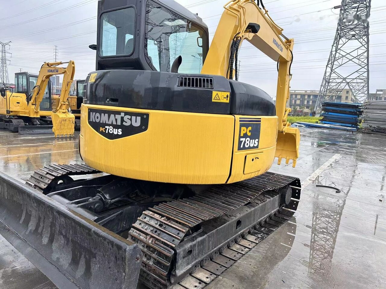 Komatsu PC78US - Crawler excavator: picture 4 Komatsu PC78US - Crawler excavator: picture 4