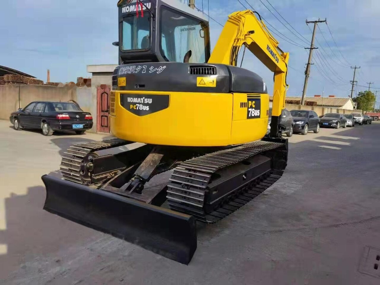 Komatsu PC78US - Mini excavator: picture 3 Komatsu PC78US - Mini excavator: picture 3