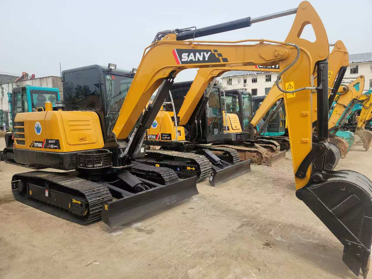 SANY SY55C - Mini excavator: picture 1 SANY SY55C - Mini excavator: picture 1