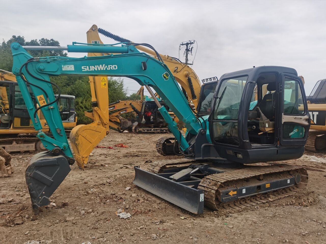 Sunward SWE70E - Crawler excavator: picture 3 Sunward SWE70E - Crawler excavator: picture 3