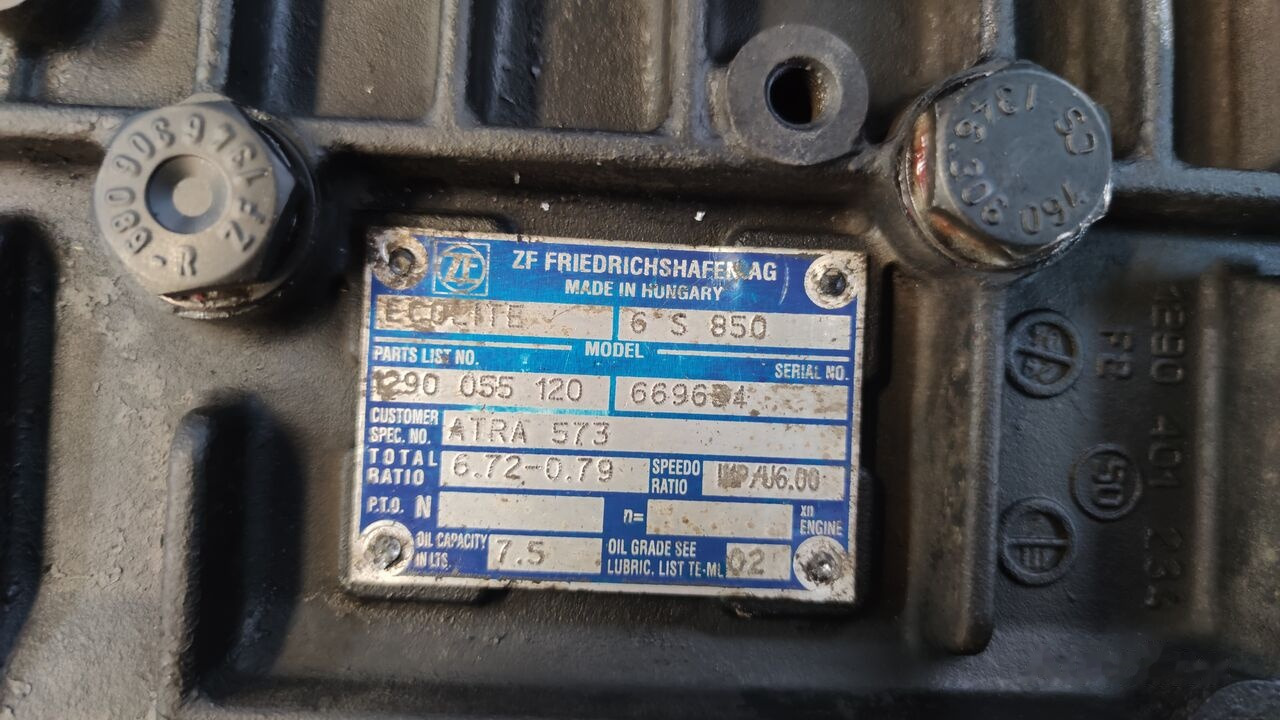 MAN ZF MAN TGL - Gearbox for Truck: picture 4 MAN ZF MAN TGL - Gearbox for Truck: picture 4