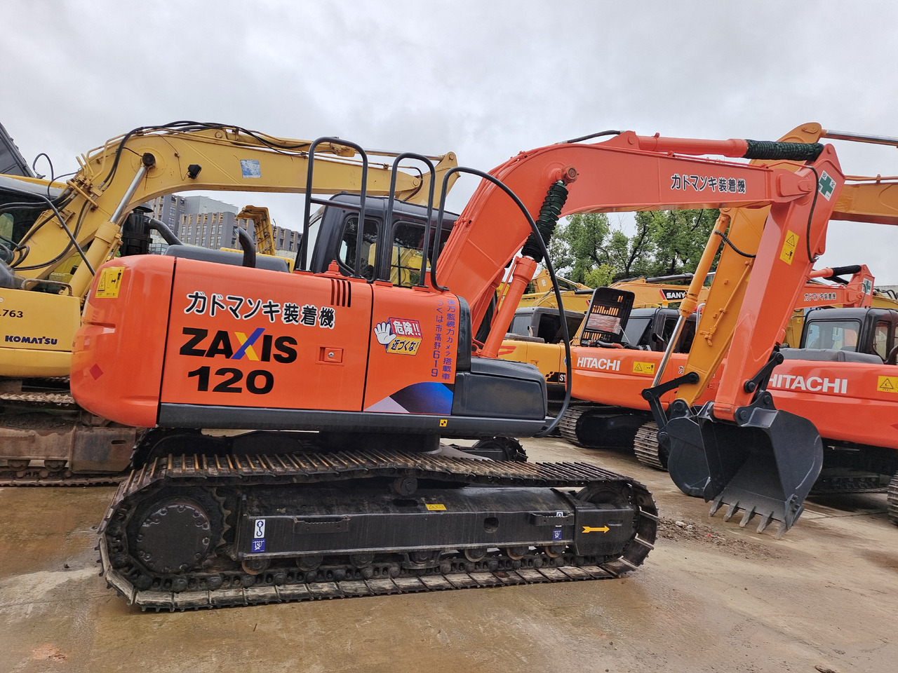 HITACHI ZX120 - Crawler excavator: picture 1 HITACHI ZX120 - Crawler excavator: picture 1