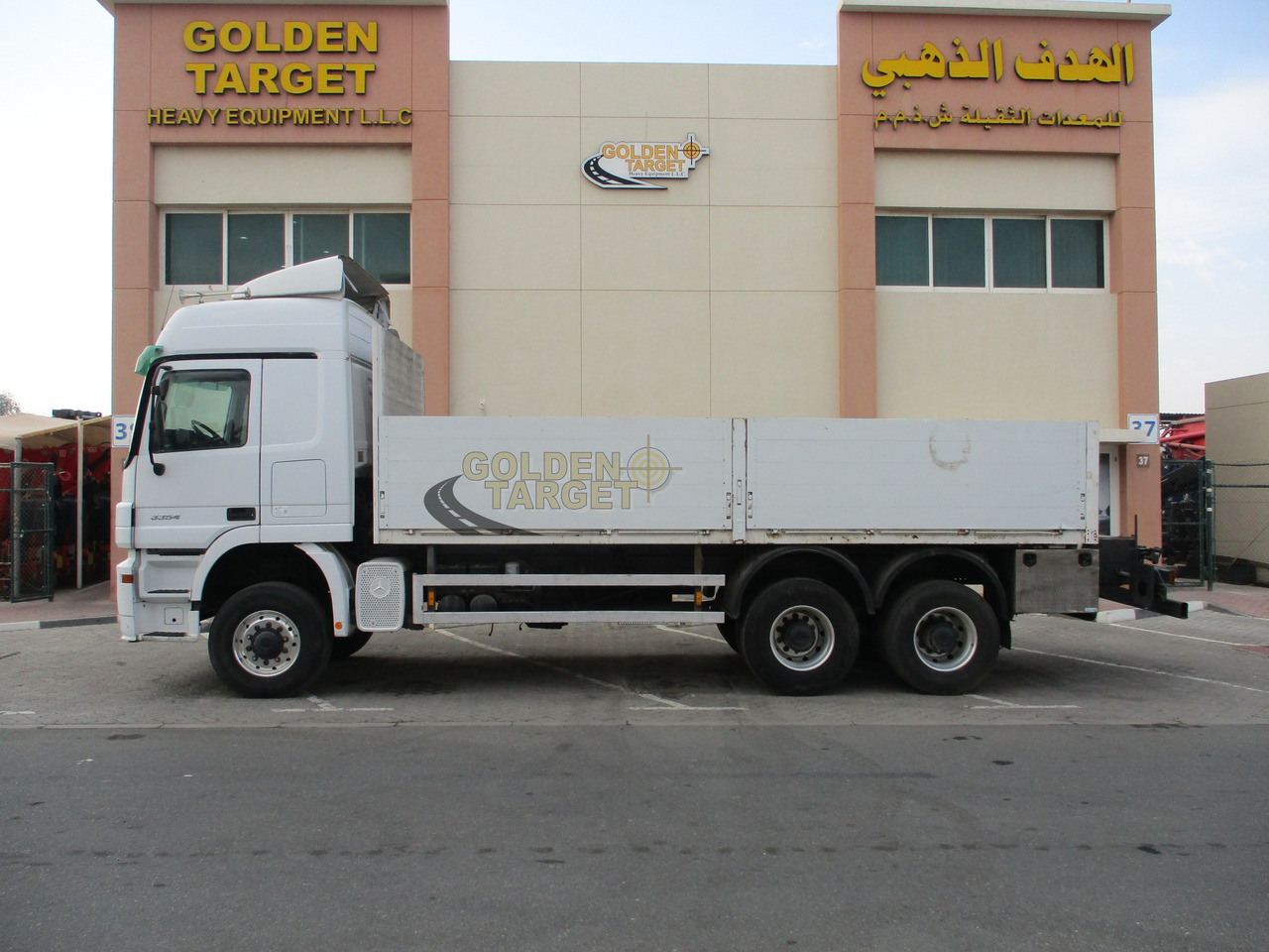 Cab chassis truck MERCEDES-BENZ ACTROS 3354 6x6 Chassis Truck: picture 6