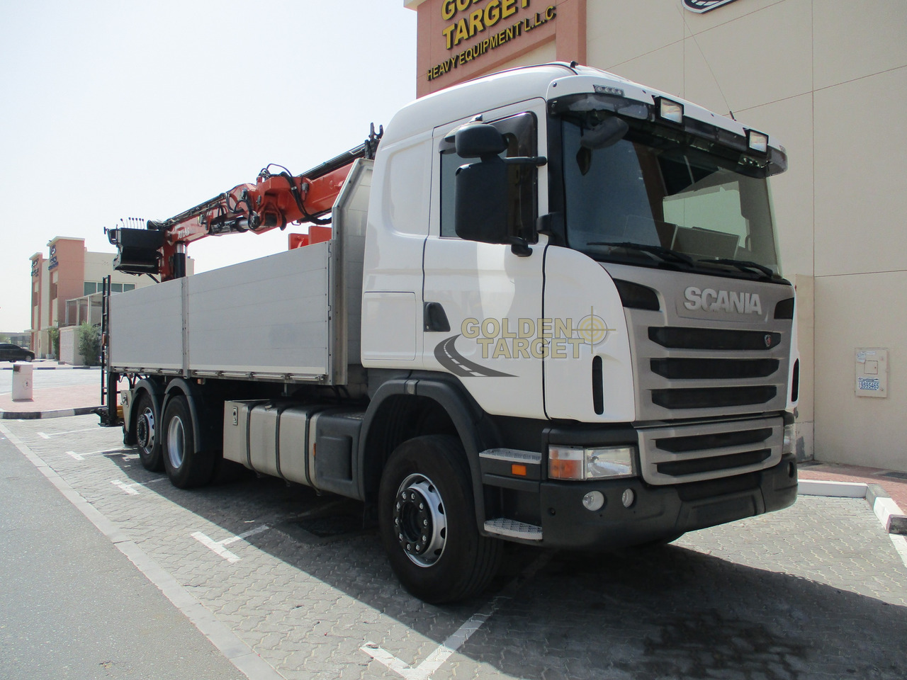SCANIA G480 6x2 with ATLAS 210.2 Block Crane - Crane truck: picture 1 SCANIA G480 6x2 with ATLAS 210.2 Block Crane - Crane truck: picture 1
