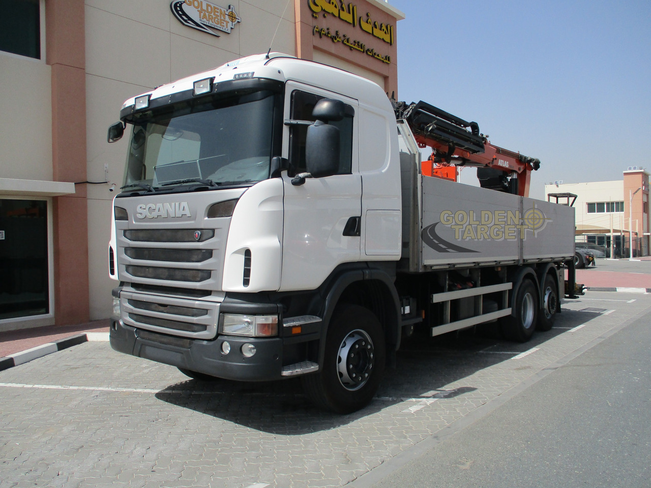 SCANIA G480 6x2 with ATLAS 210.2 Block Crane - Crane truck: picture 2 SCANIA G480 6x2 with ATLAS 210.2 Block Crane - Crane truck: picture 2