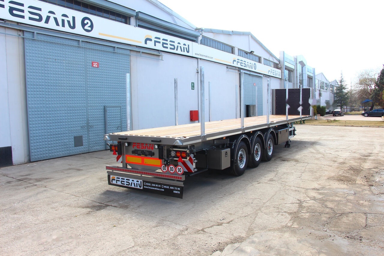 Fesan NEW PLATFORM SEMI-TRAILER FE-PLT-03 - Dropside/ Flatbed semi-trailer: picture 1 Fesan NEW PLATFORM SEMI-TRAILER FE-PLT-03 - Dropside/ Flatbed semi-trailer: picture 1