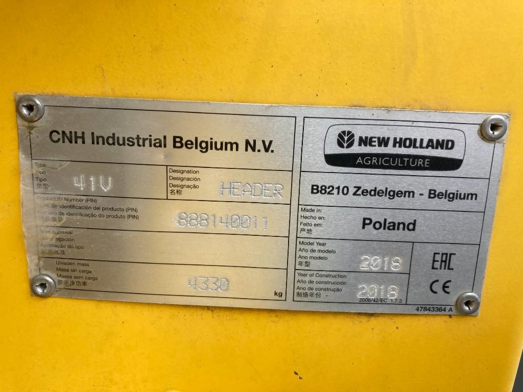 New Holland Varifeed 41V - Harvester attachment: picture 3 New Holland Varifeed 41V - Harvester attachment: picture 3