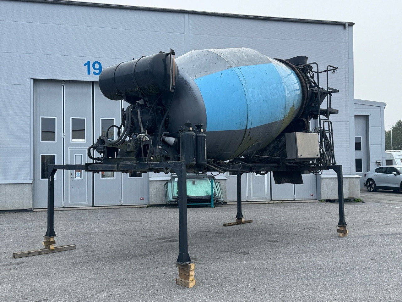 Betongroterare med laxo-fäste - Concrete mixer drum: picture 1 Betongroterare med laxo-fäste - Concrete mixer drum: picture 1