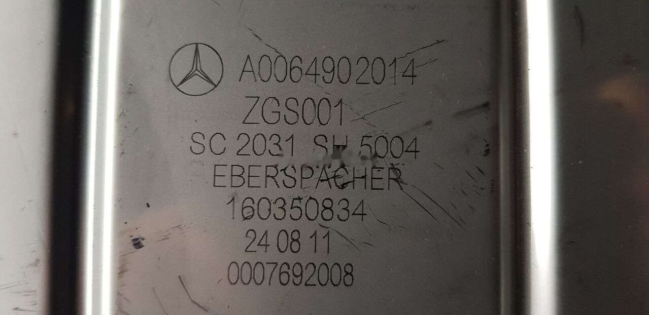 Eberspächer SC 2031 SH 5004 Mercedes-Benz ACTROS MB2 - Catalytic converter for Truck: picture 5 Eberspächer SC 2031 SH 5004 Mercedes-Benz ACTROS MB2 - Catalytic converter for Truck: picture 5