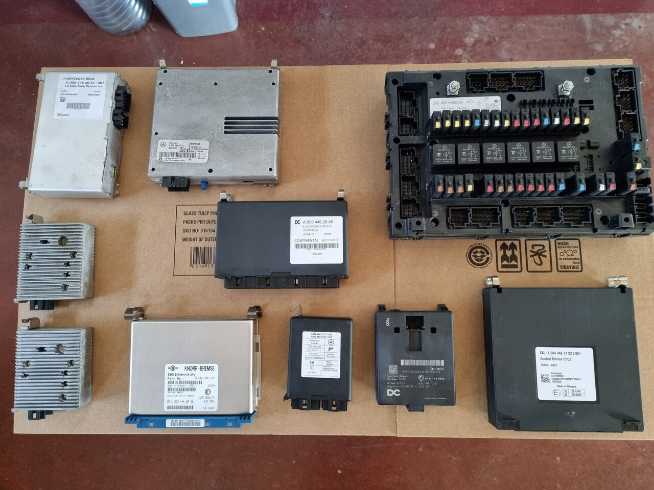 ECU for Truck Mercedes-Benz Actros MP4: picture 11