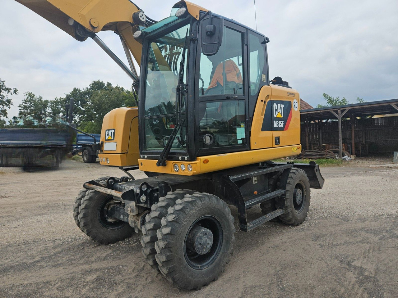 CAT M315F, orig. 2.828h - Wheel excavator: picture 4 CAT M315F, orig. 2.828h - Wheel excavator: picture 4