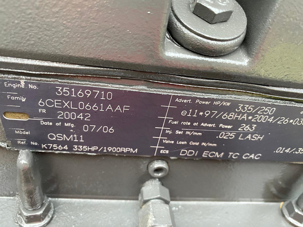 Engine for Construction machinery Cummins QSM 11 aus Doosan DL 500: picture 15 Engine for Construction machinery Cummins QSM 11 aus Doosan DL 500: picture 15