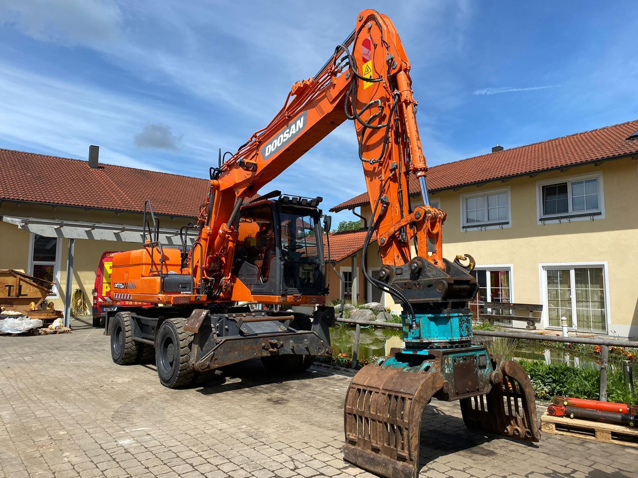 Doosan DX 170 W - Wheel excavator: picture 2 Doosan DX 170 W - Wheel excavator: picture 2