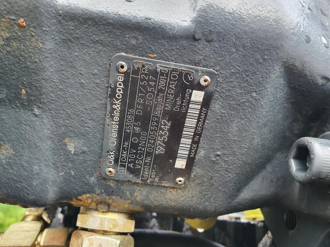 Hydraulic pump for Wheel loader O&K L 25.5: picture 6 Hydraulic pump for Wheel loader O&K L 25.5: picture 6