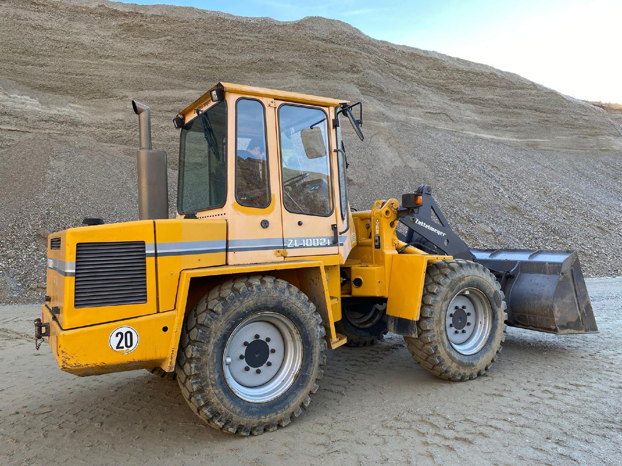 Zettelmeyer ZL 1002 - Wheel loader: picture 5 Zettelmeyer ZL 1002 - Wheel loader: picture 5
