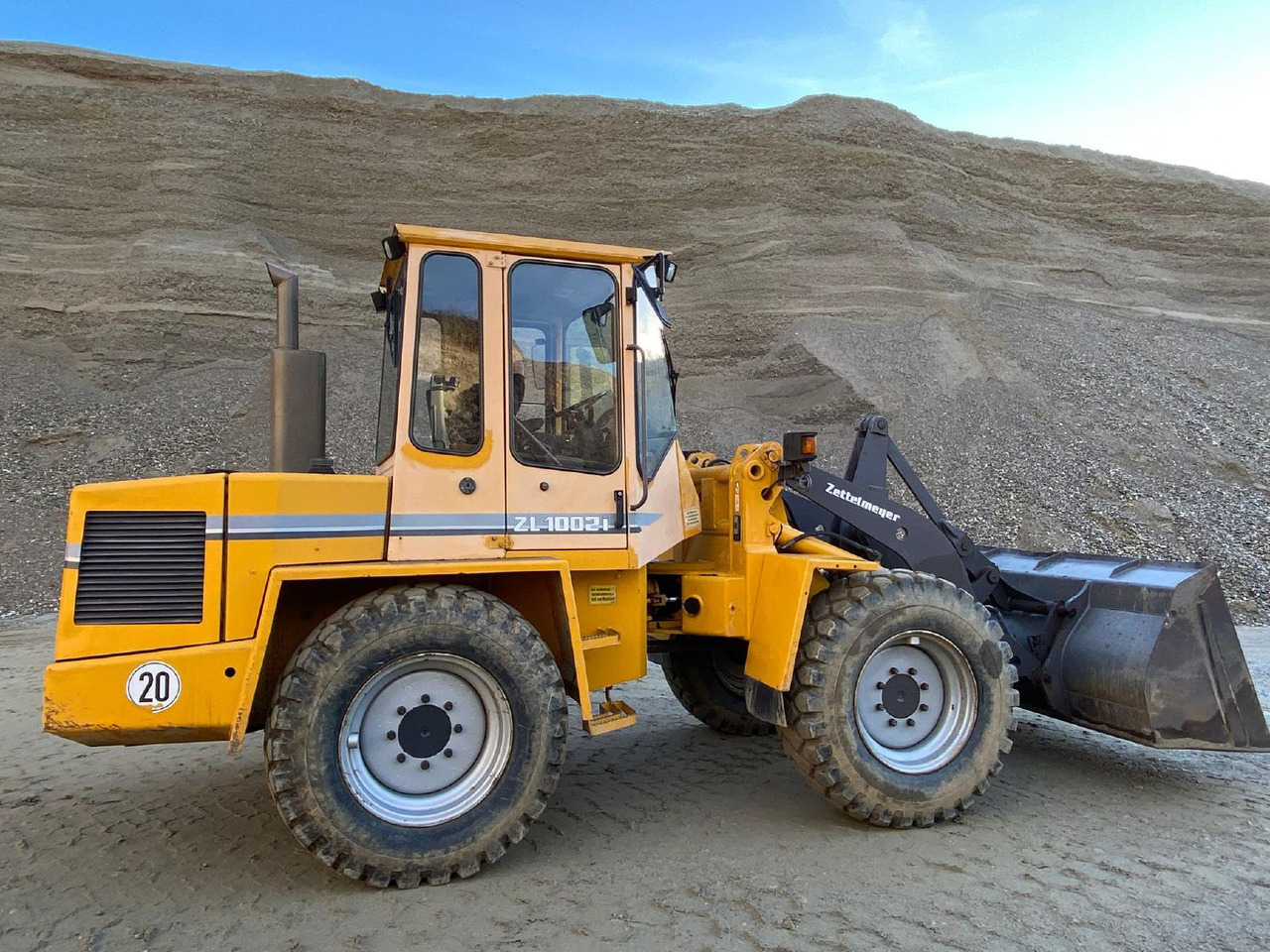 Zettelmeyer ZL 1002 - Wheel loader: picture 3 Zettelmeyer ZL 1002 - Wheel loader: picture 3