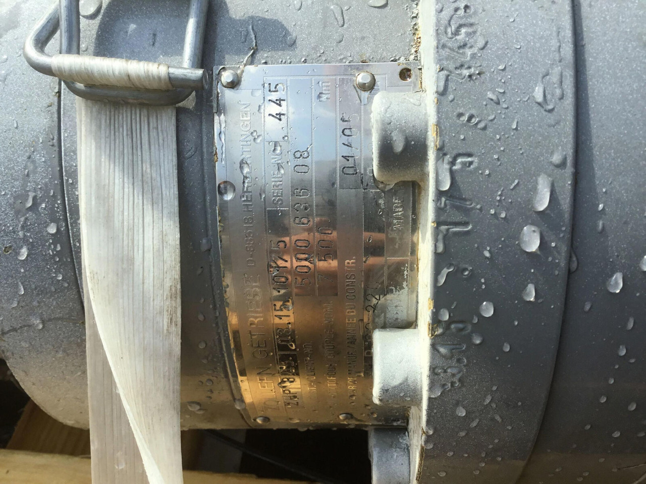 Liebherr LTM 1045-3.1 slew gear - Swing motor for Mobile crane: picture 5 Liebherr LTM 1045-3.1 slew gear - Swing motor for Mobile crane: picture 5