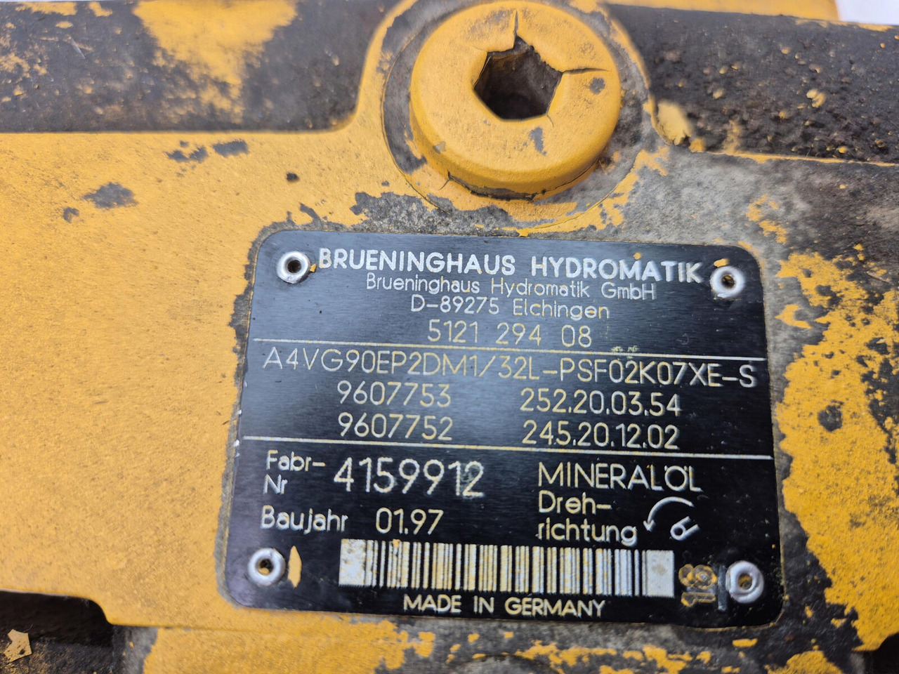 Liebherr LTM 1160/2 TWO-STAGE PUMP 2e Winch - Hydraulic pump for Mobile crane: picture 5 Liebherr LTM 1160/2 TWO-STAGE PUMP 2e Winch - Hydraulic pump for Mobile crane: picture 5