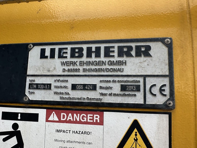 Liebherr Liebherr LTM 1130-5.1 - All terrain crane: picture 5 Liebherr Liebherr LTM 1130-5.1 - All terrain crane: picture 5