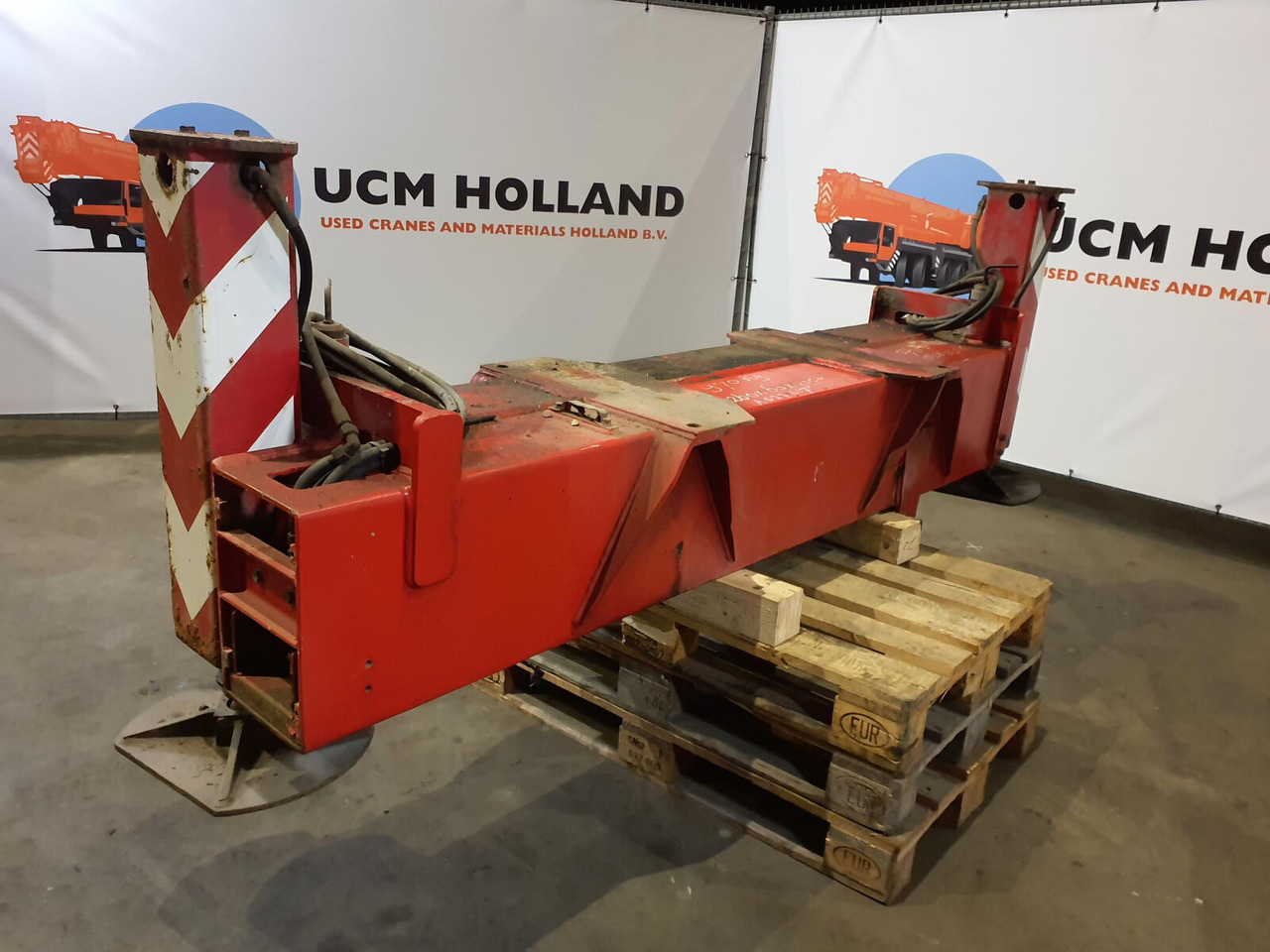 Manitex outrigger box rear complete - Suspension for Mobile crane: picture 4 Manitex outrigger box rear complete - Suspension for Mobile crane: picture 4