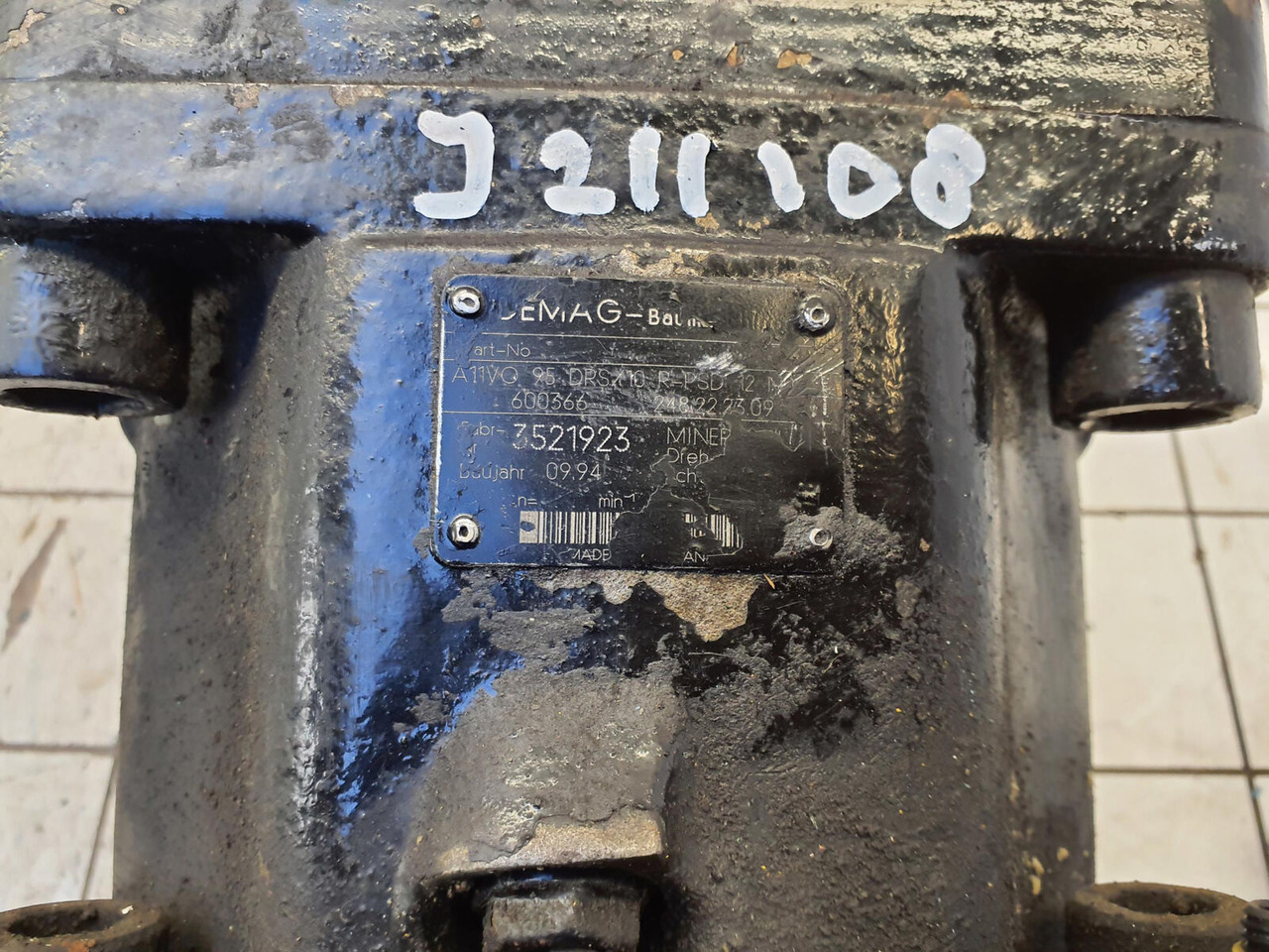 Hydraulic pump for Mobile crane Terex AC 155 pump: picture 8