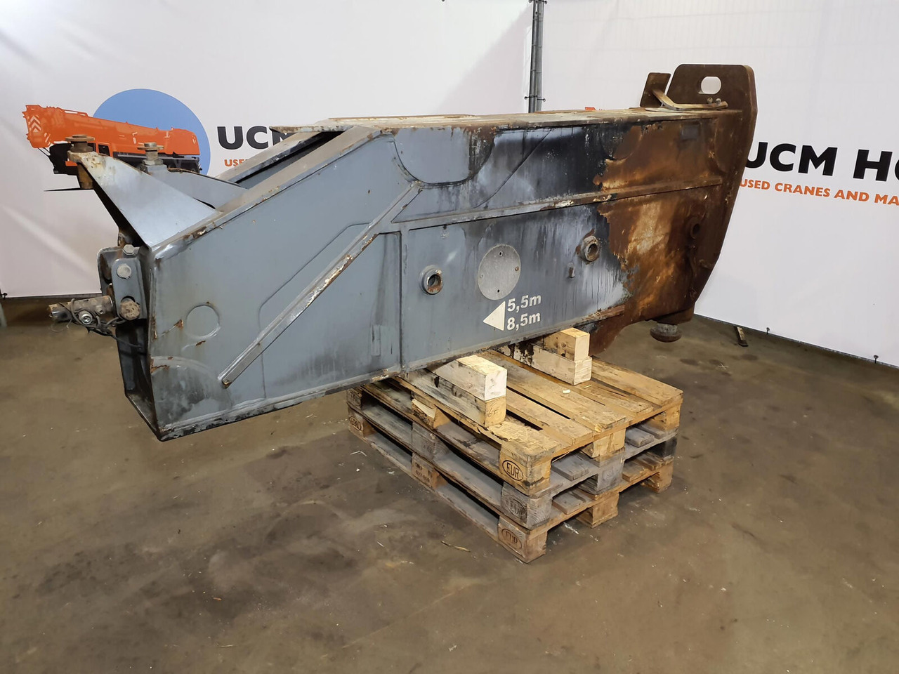 Terex AC 350-1 outrigger beam complete front - Suspension for Mobile crane: picture 4 Terex AC 350-1 outrigger beam complete front - Suspension for Mobile crane: picture 4