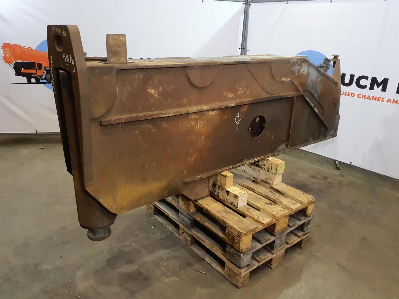 Terex AC 350-1 outrigger beam complete front - Suspension for Mobile crane: picture 2 Terex AC 350-1 outrigger beam complete front - Suspension for Mobile crane: picture 2