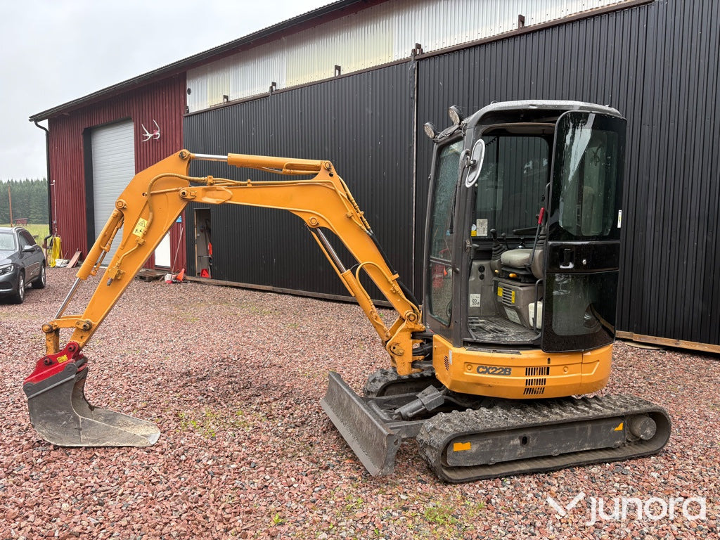 Grävmaskin - Case CX22B - Mini excavator: picture 3 Grävmaskin - Case CX22B - Mini excavator: picture 3