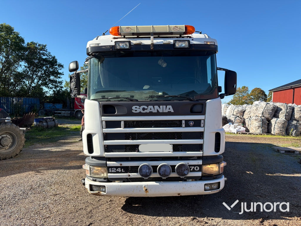 Lastbil - Scania, R124LB6X24NB470 - Dropside/ Flatbed truck: picture 3 Lastbil - Scania, R124LB6X24NB470 - Dropside/ Flatbed truck: picture 3