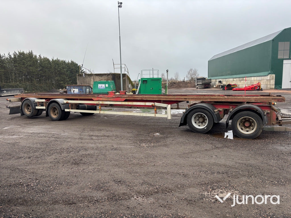 Roll-off/ Skip trailer Lastväxlarsläp - Ory T18/20L60: picture 9