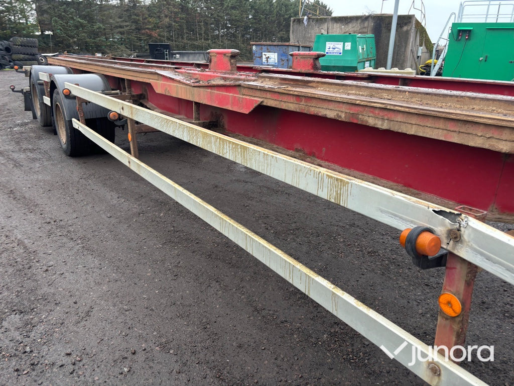 Roll-off/ Skip trailer Lastväxlarsläp - Ory T18/20L60: picture 14