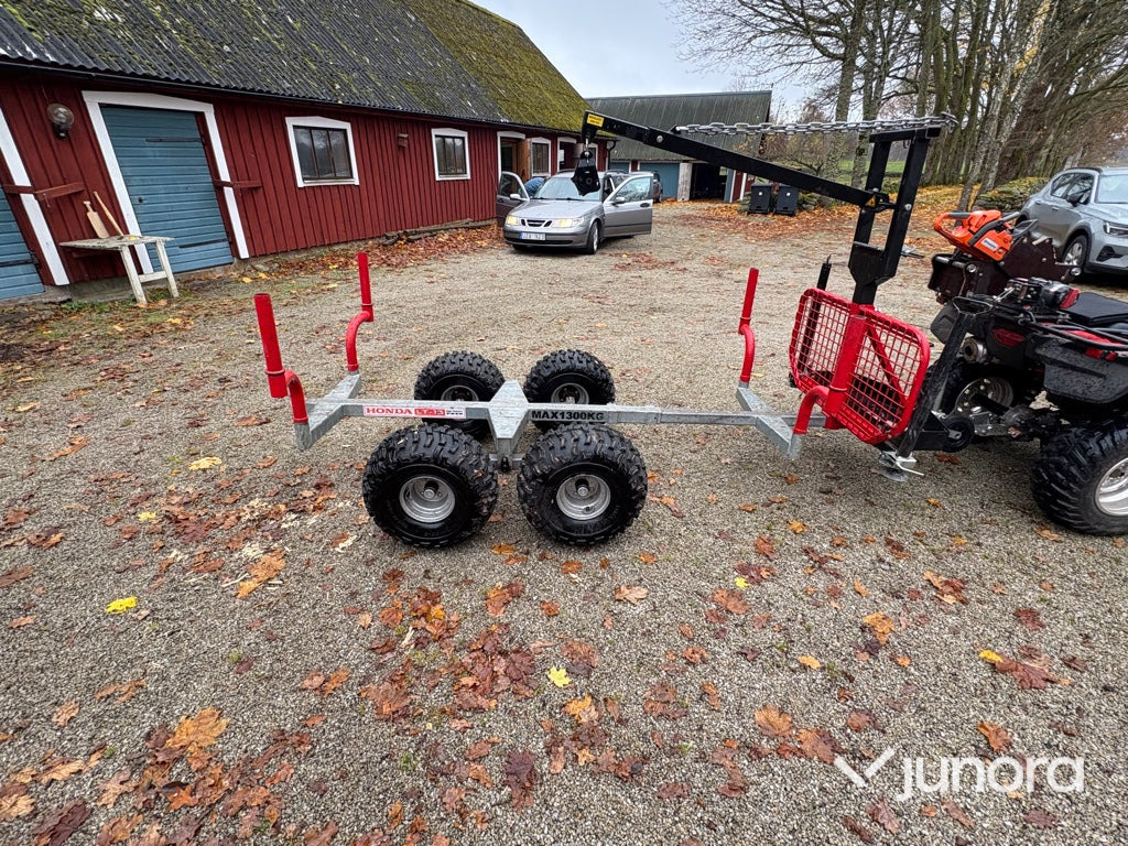 ATV timmervagn - Honda LT-13 - Other machinery: picture 2 ATV timmervagn - Honda LT-13 - Other machinery: picture 2