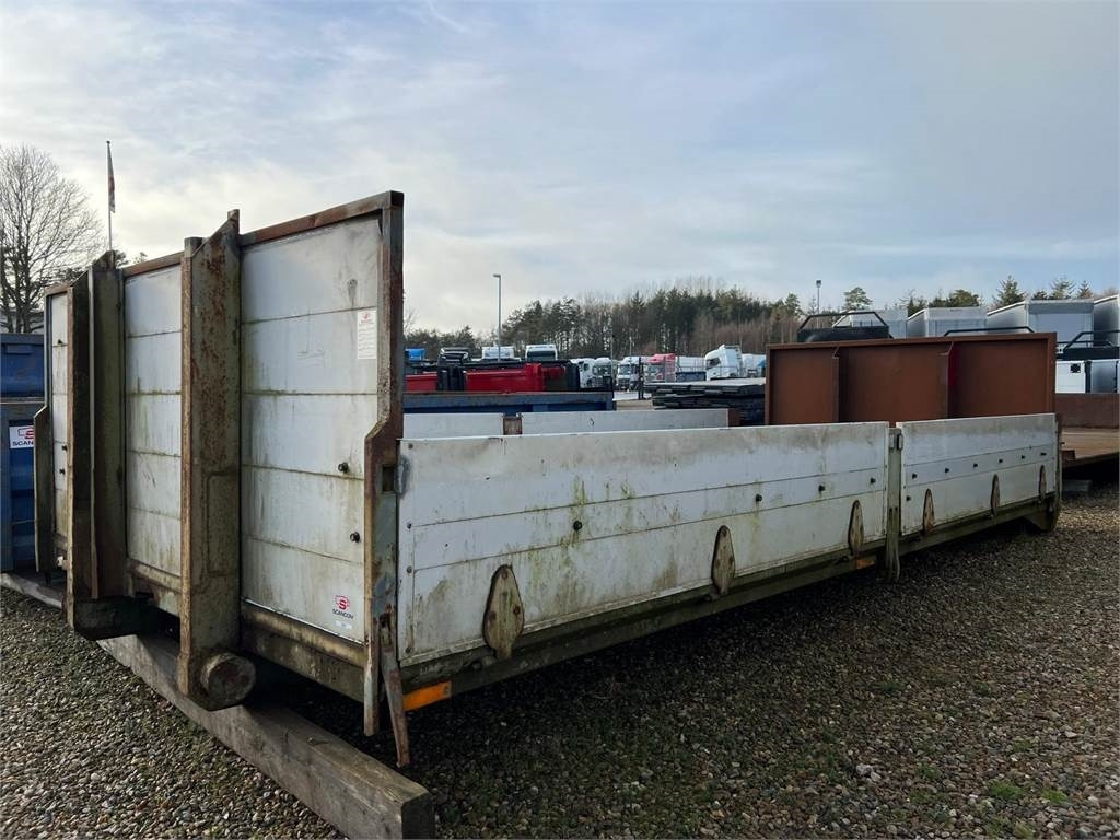 Flatbed body 5,45 mtr - 500 mm alu sider: picture 1